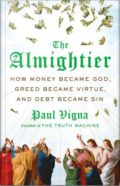 Book cover for The Almightier by Paul Vigna