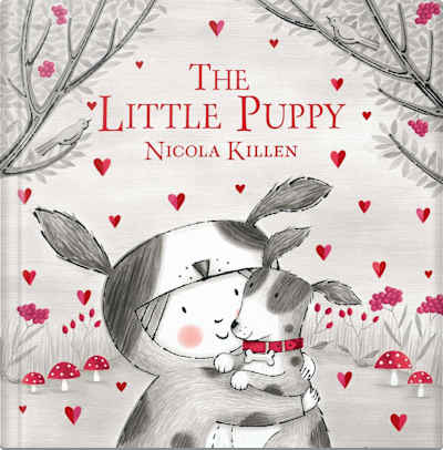 Book cover for The Little Puppy by Nicola Killen