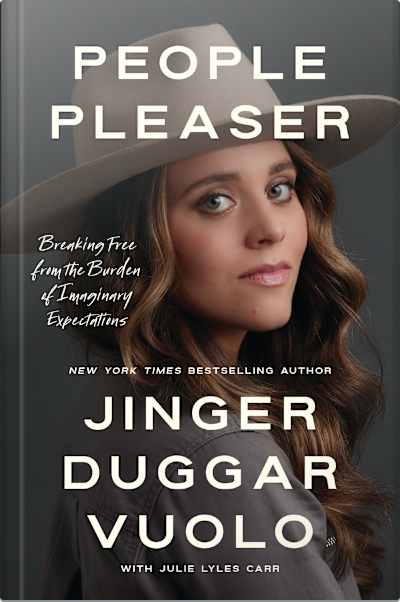 Book cover for People Pleaser by Julie Lyles Carr and Jinger Duggar Vuolo