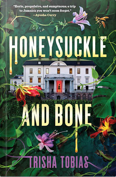 Book cover for Honeysuckle and Bone by Trisha Tobias