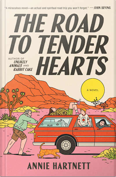 Book cover for The Road to Tender Hearts by Annie Hartnett