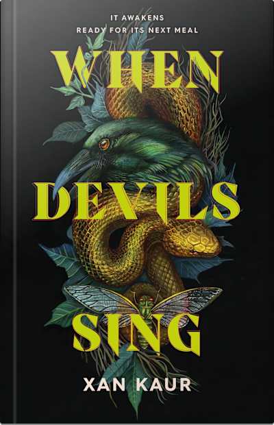 Book cover for When Devils Sing by Xan Kaur