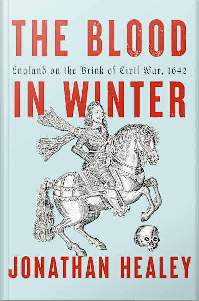 Book cover for The Blood in Winter by Jonathan Healey