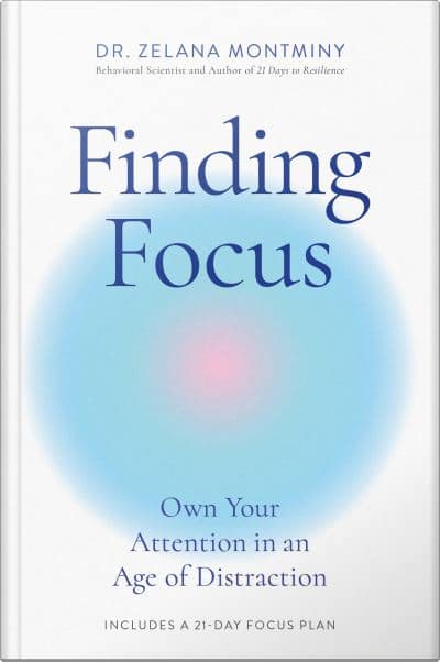 Book cover for Finding Focus by Zelana Montminy