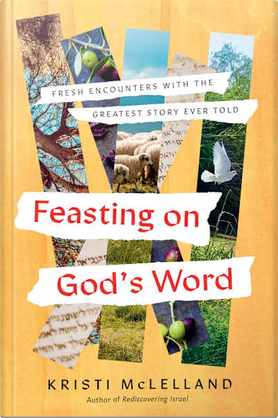 Book cover for Feasting on God's Word by Kristi McLelland