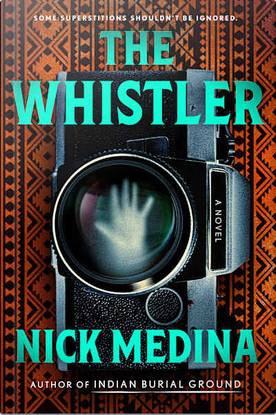 Book cover for The Whistler by Nick Medina