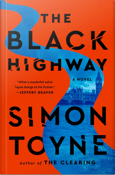Book cover for The Black Highway by Simon Toyne