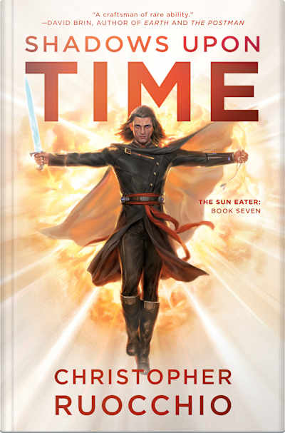 Book cover for Shadows Upon Time by Christopher Ruocchio