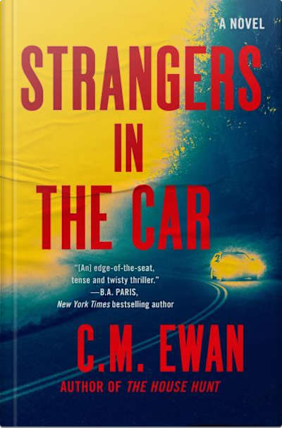 Book cover for Strangers in the Car by C. M. Ewan