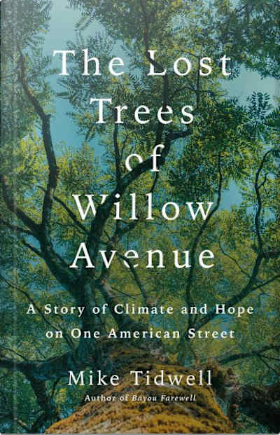 Book cover for The Lost Trees of Willow Avenue by Mike Tidwell
