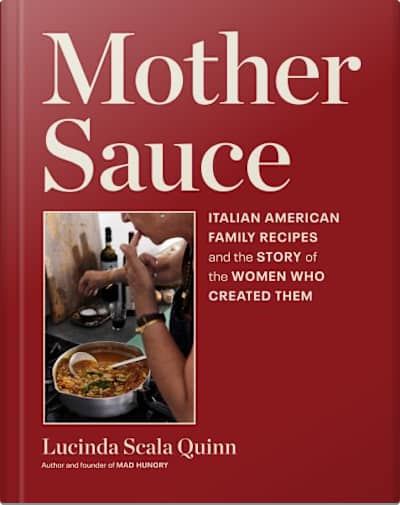 Book cover for Mother Sauce by Lucinda Scala Quinn