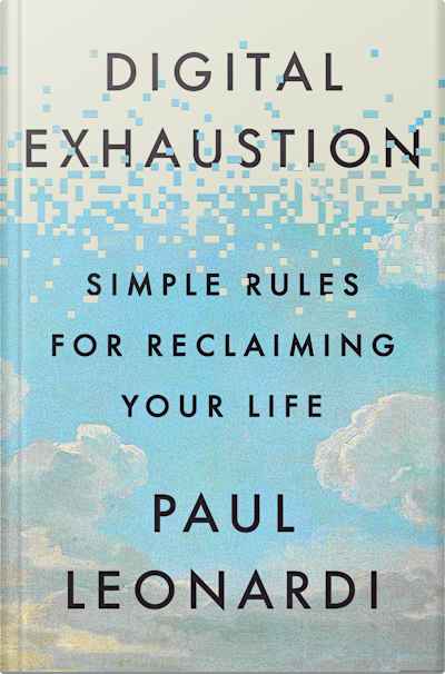 Book cover for Digital Exhaustion by Paul Leonardi