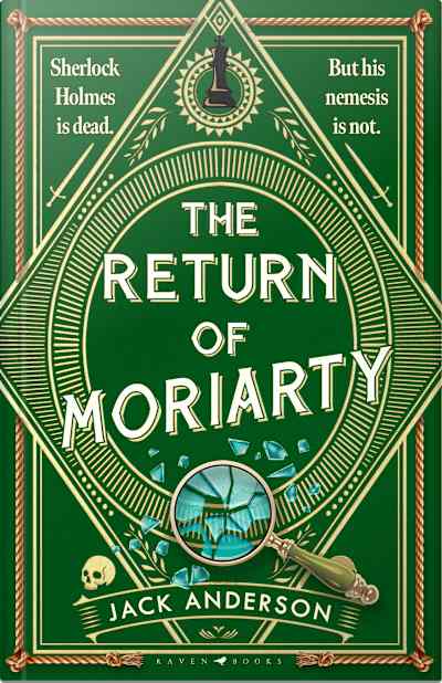 Book cover for The Return of Moriarty by Jack Anderson