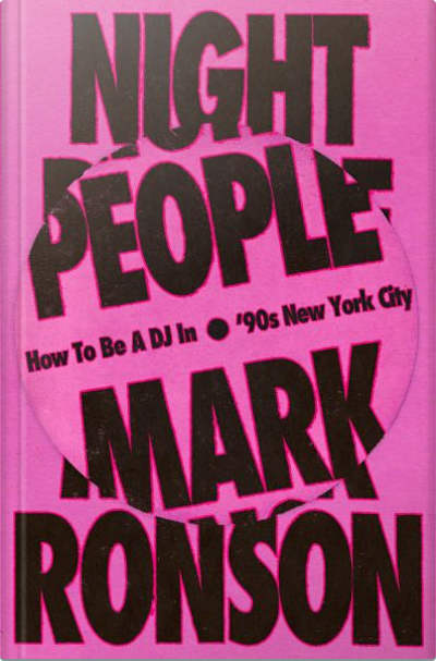 Book cover for Night People by Mark Ronson