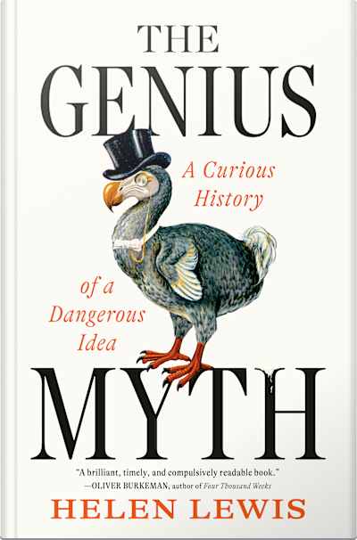 Book cover for The Genius Myth by Helen Lewis