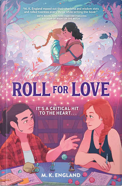 Book cover for Roll for Love by M. K. England