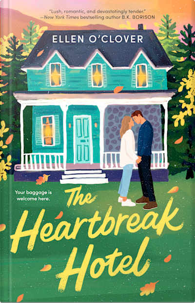 Book cover for The Heartbreak Hotel by Ellen O'Clover