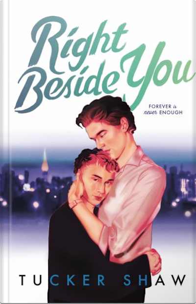 Book cover for Right Beside You by Tucker Shaw