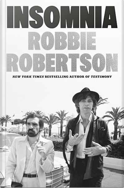 Book cover for Insomnia by Robbie Robertson