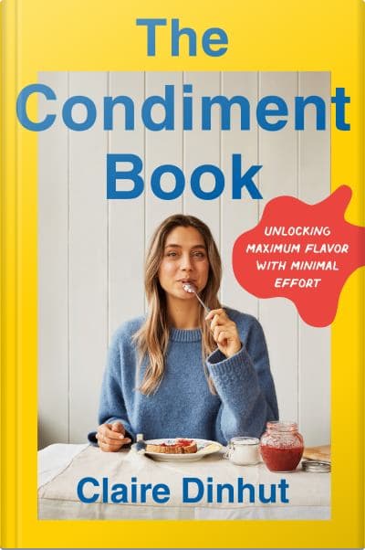 Book cover for The Condiment Book by Claire Dinhut