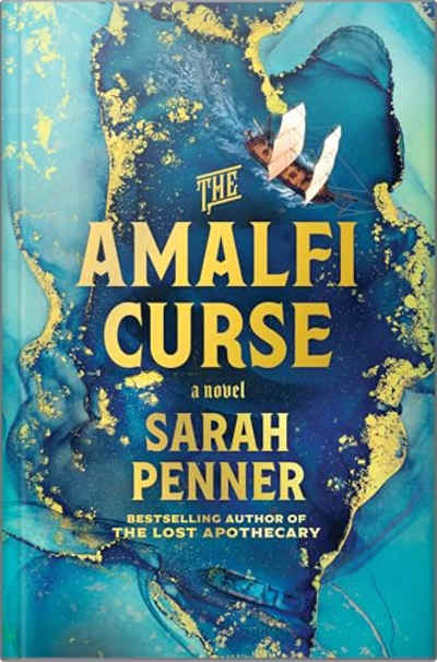Book cover for The Amalfi Curse by Sarah Penner