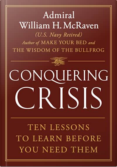 Book cover for Conquering Crisis by William H. McRaven
