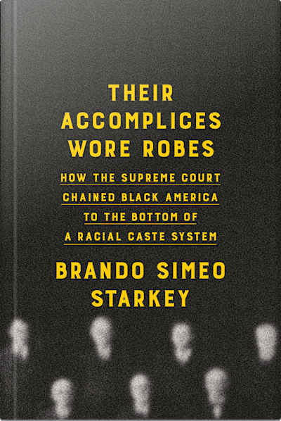 Book cover for Their Accomplices Wore Robes by Brando Simeo Starkey