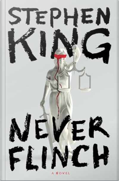 Book cover for Never Flinch by Stephen King