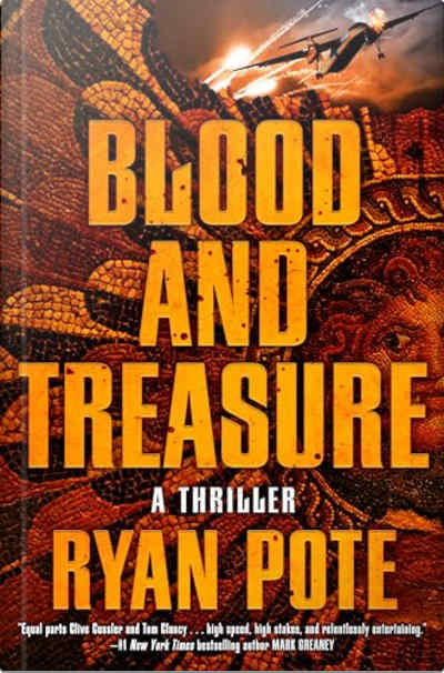 Book cover for Blood and Treasure by Ryan Pote