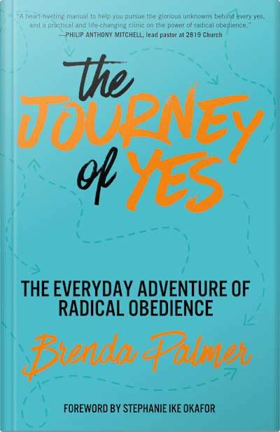 Book cover for The Journey of Yes by Brenda Palmer