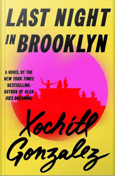 Book cover for Last Night in Brooklyn by Xochitl Gonzalez