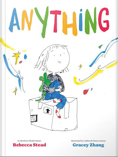 Book cover for Anything by Gracey Zhang and Rebecca Stead
