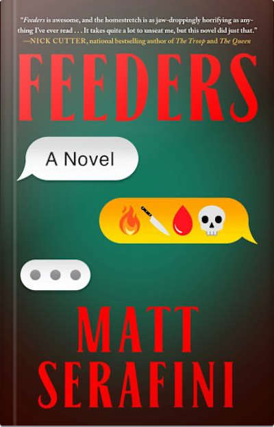 Book cover for Feeders by Matt Serafini