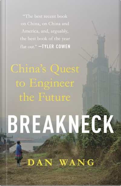 Book cover for Breakneck by Dan Wang