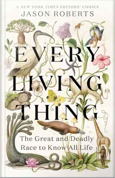 Book cover for Every Living Thing by Jason Roberts
