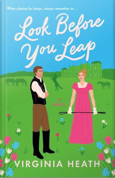 Book cover for Look Before You Leap by Virginia Heath