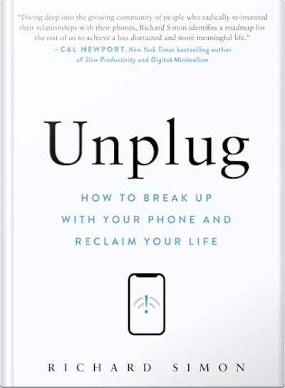 Book cover for Unplug by Richard Simon