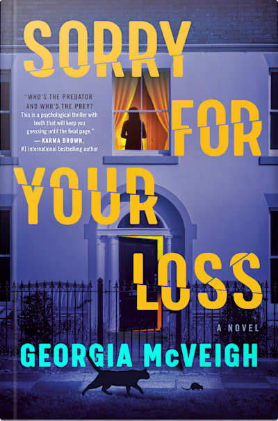 Book cover for Sorry for Your Loss by Georgia McVeigh