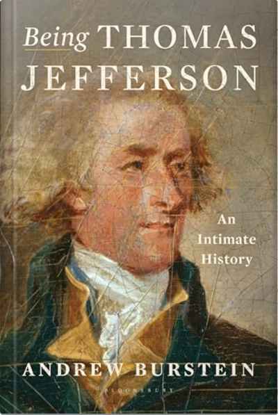 Book cover for Being Thomas Jefferson by Andrew Burstein