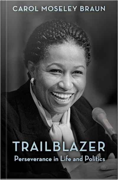 Book cover for Trailblazer by Carol Moseley Braun