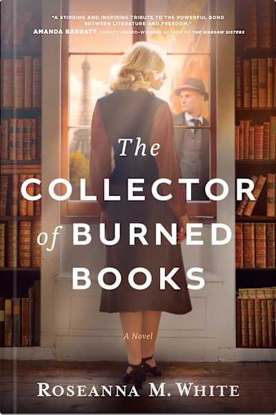 Book cover for The Collector of Burned Books by Roseanna M. White