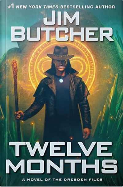 Book cover for Twelve Months by Jim Butcher