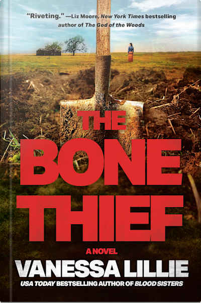Book cover for The Bone Thief by Vanessa Lillie
