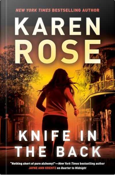 Book cover for Knife in the Back by Karen Rose
