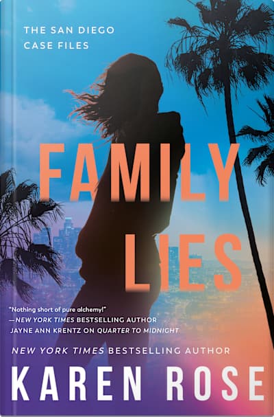 Book cover for Family Lies by Karen Rose