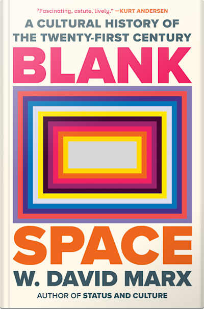 Book cover for Blank Space by W. David Marx