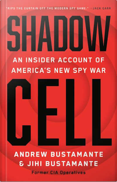 Book cover for Shadow Cell by Andrew Bustamante and Jihi Bustamante