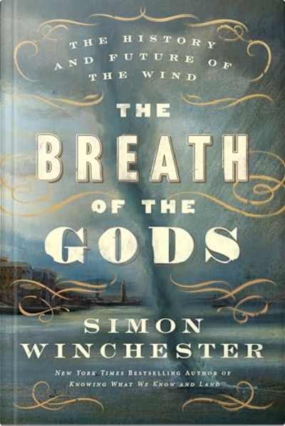 Book cover for The Breath of the Gods by Simon Winchester