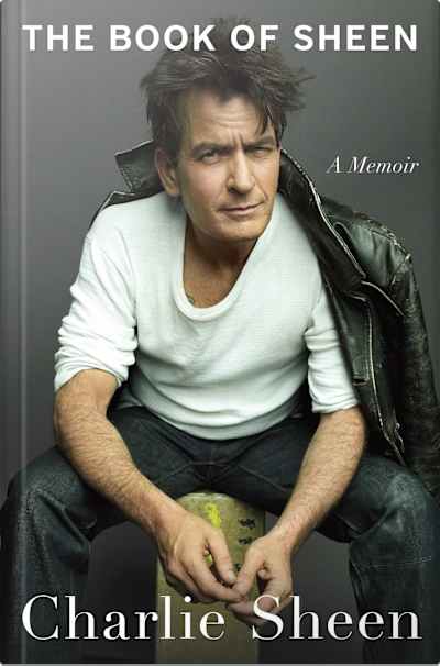 Book cover for The Book of Sheen by Charlie Sheen