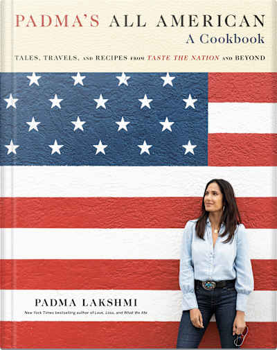 Book cover for Padma’s All American by Padma Lakshmi